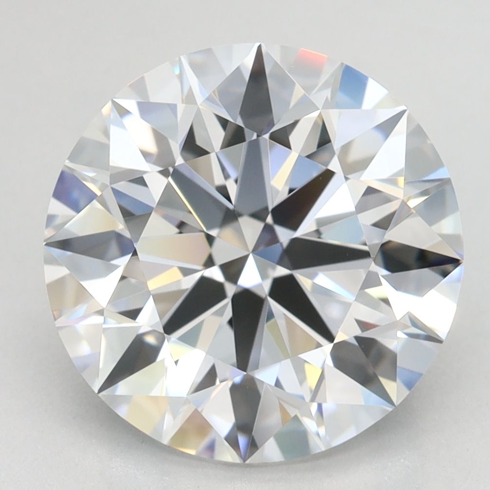 Diamant Rond 4.05 ct - Couleur D - Pureté VVS1