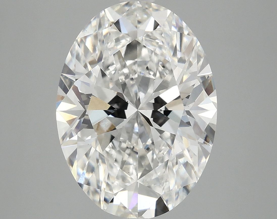 4.09 ct. oval Lab Grown Diamond front image