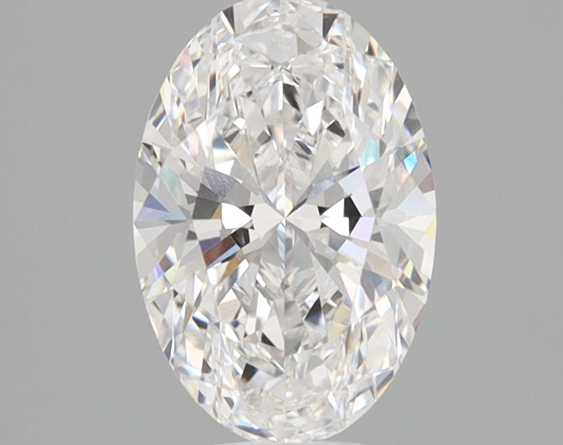 1.28 ct. oval Lab Grown Diamond front image