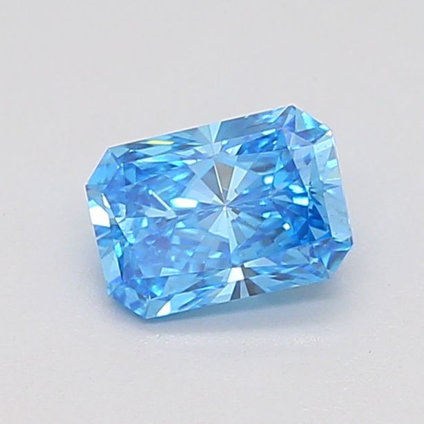 0.73 CT Fancy Vivid Blue RADIANT