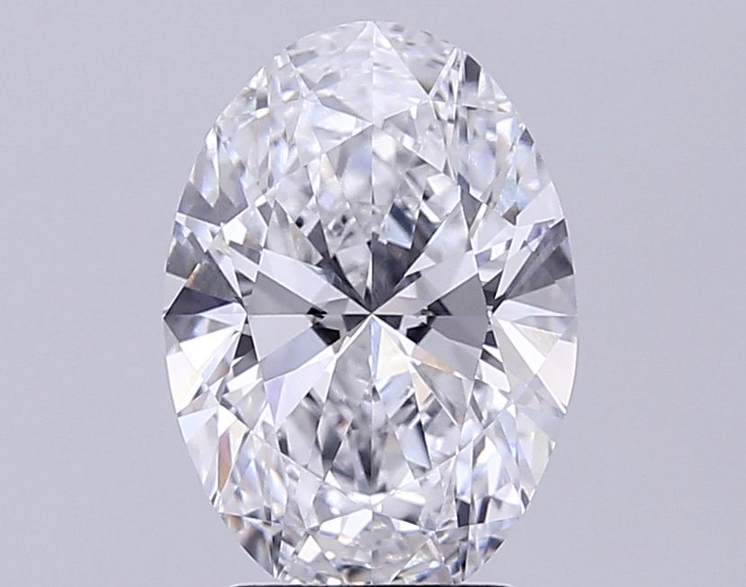 3.28 ct. oval Lab Grown Diamond front image