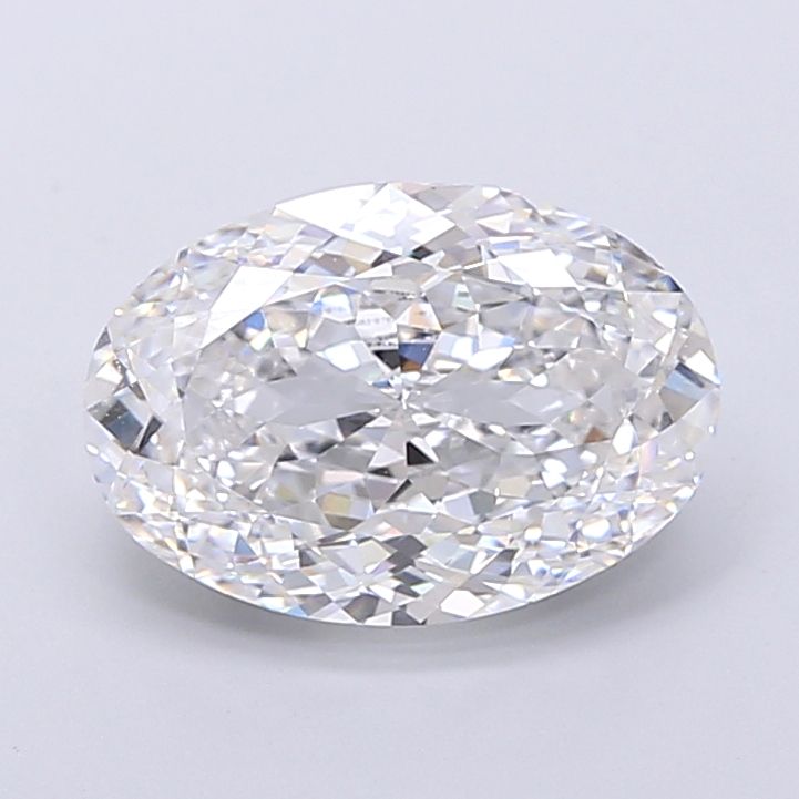 3.56 ct. oval Lab Grown Diamond front image