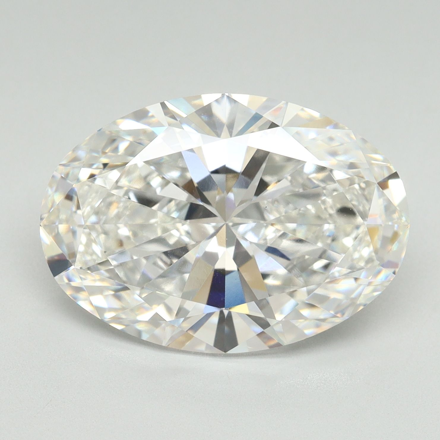 8.04 ct. oval Lab Grown Diamond front image