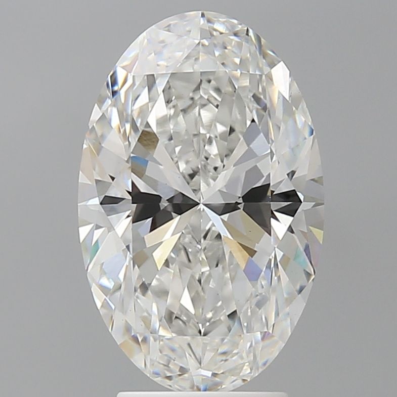 4.04 ct. oval Lab Grown Diamond front image