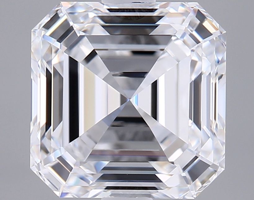2.56 ct lab-grown Asscher Diamond