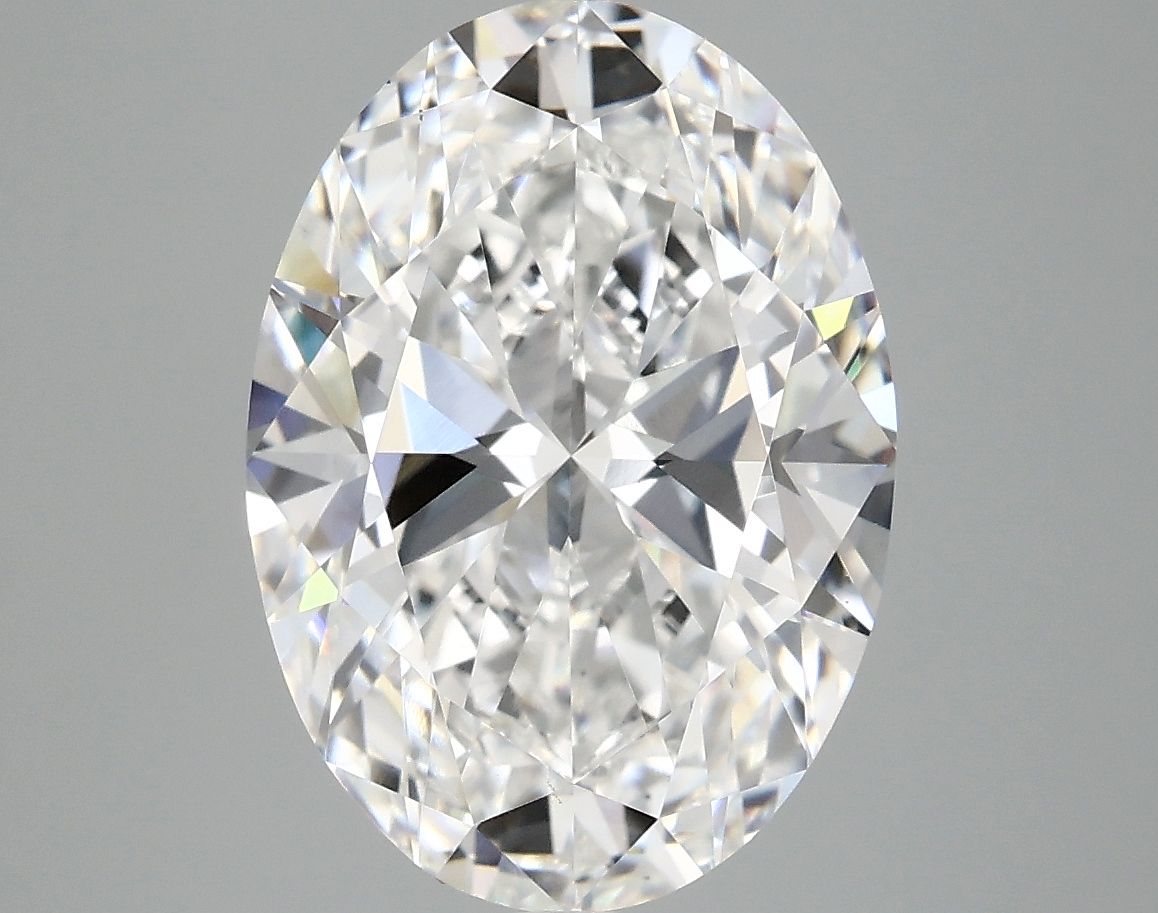 5.02 ct. oval Lab Grown Diamond front image