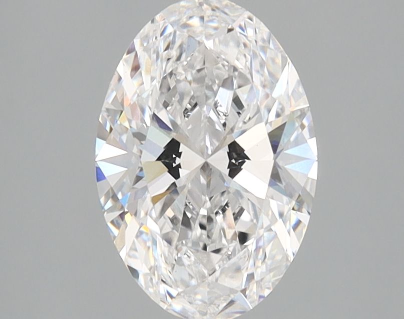1.28 ct. oval Lab Grown Diamond front image