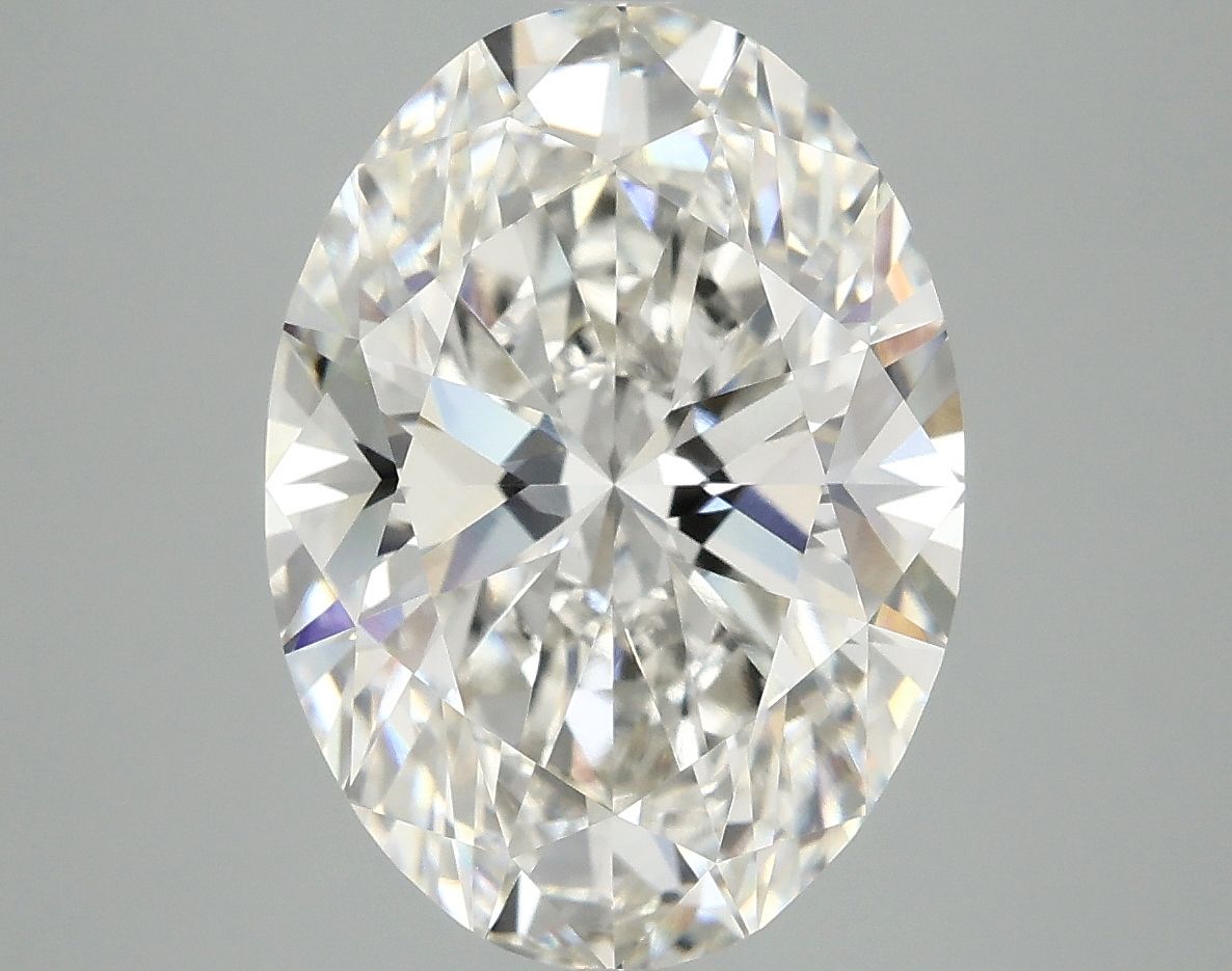 5.07 ct. oval Lab Grown Diamond front image