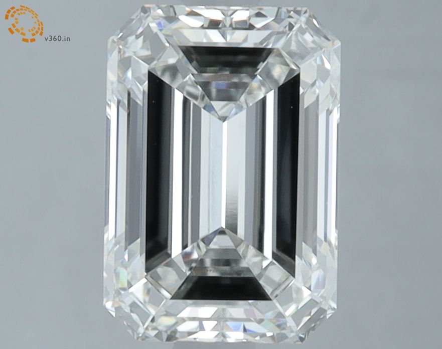 2.54 ct. emerald Lab Grown Diamond front image