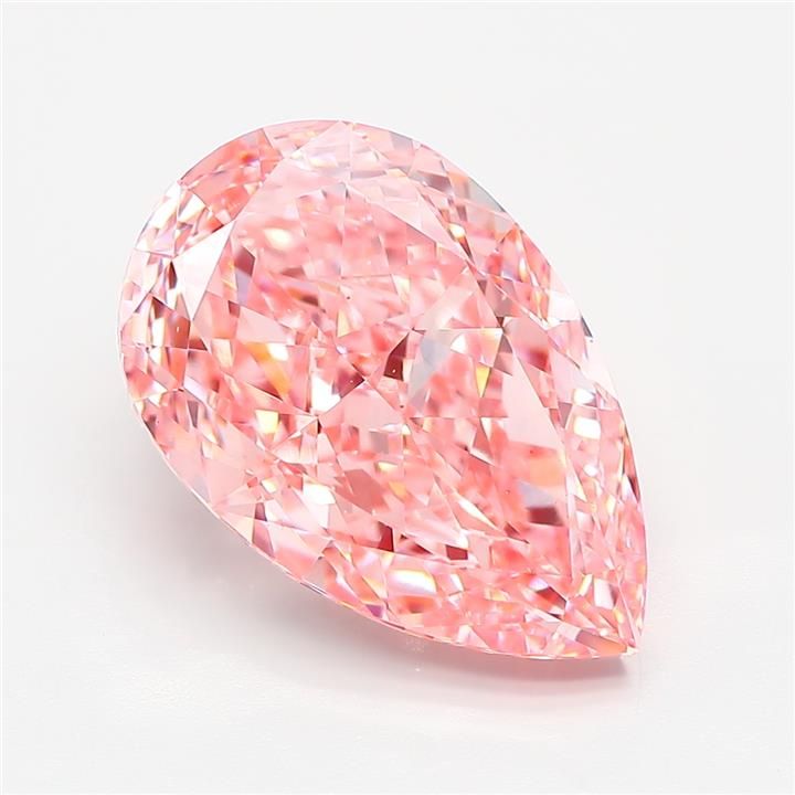 8.04 ct. pear Lab Grown Diamond front image
