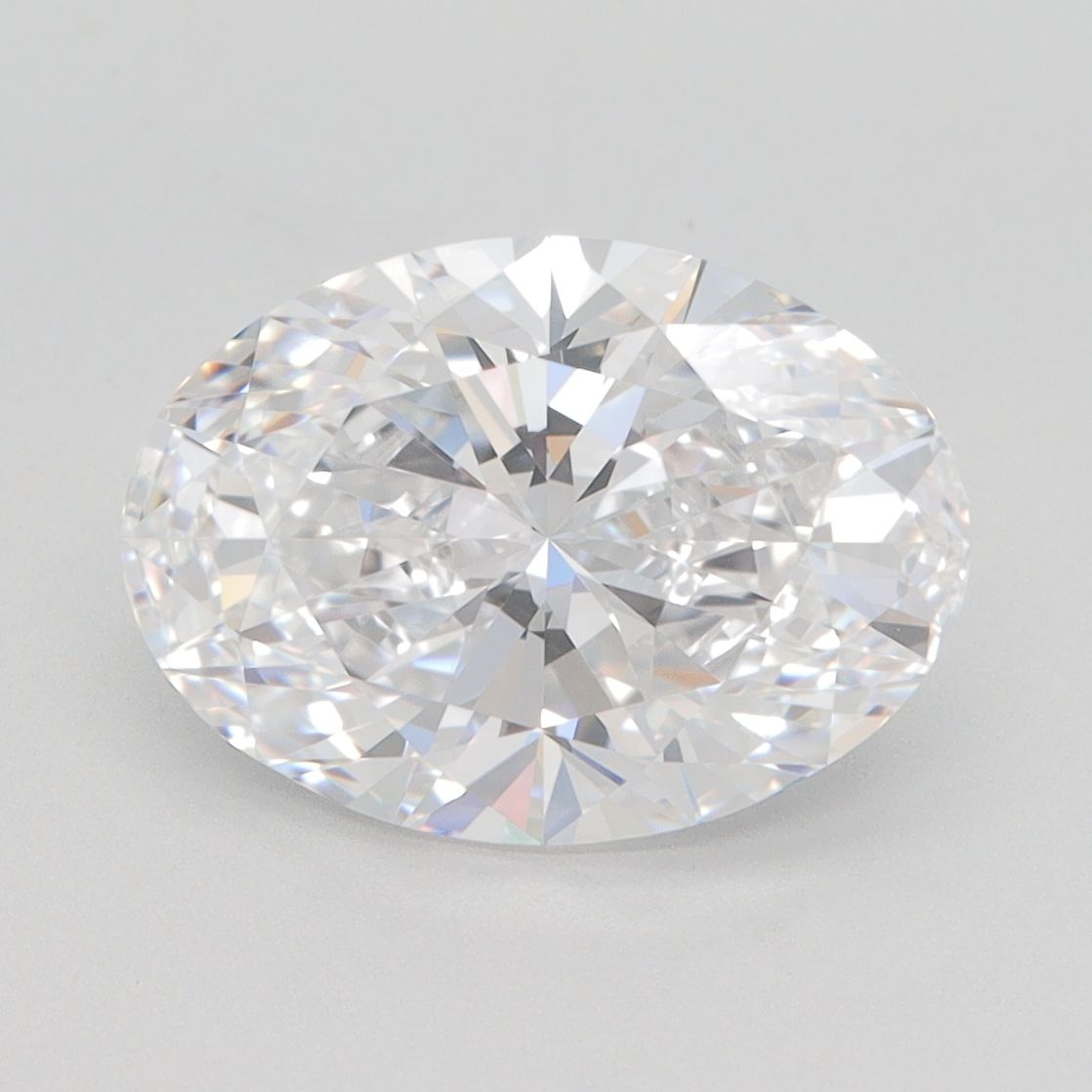 3.10 ct. oval Lab Grown Diamond front image