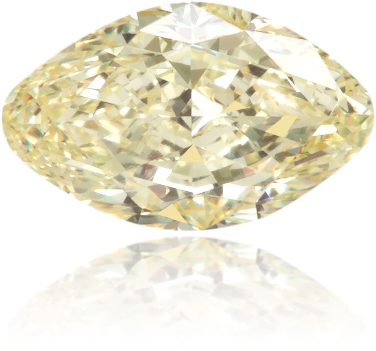 Diament 0.33 ct Fancy Light Yellow/VS1