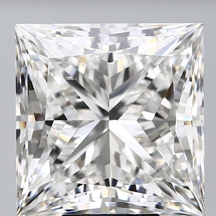 9.44 ct. princess Lab Grown Diamond front image