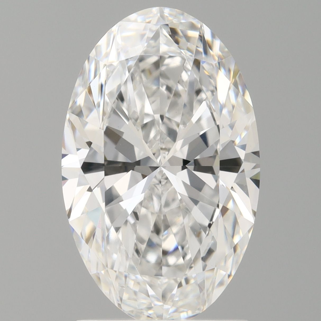 2.01 ct. oval Lab Grown Diamond front image