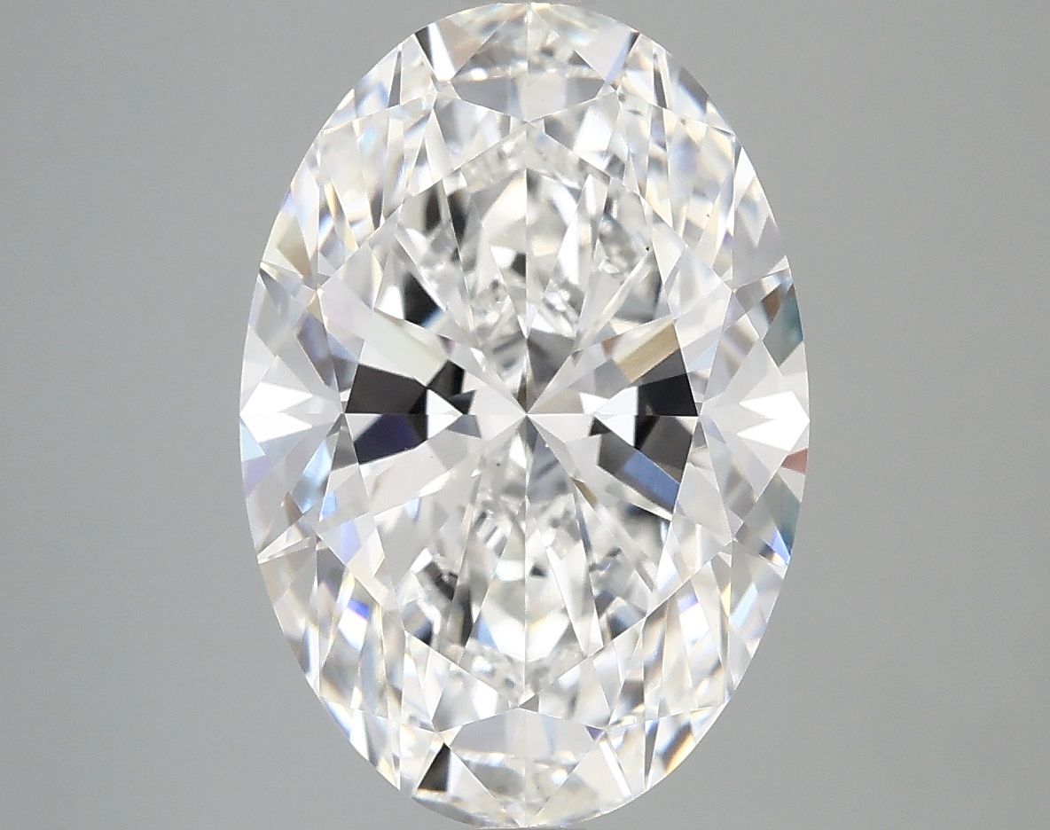 5.05 ct. oval Lab Grown Diamond front image