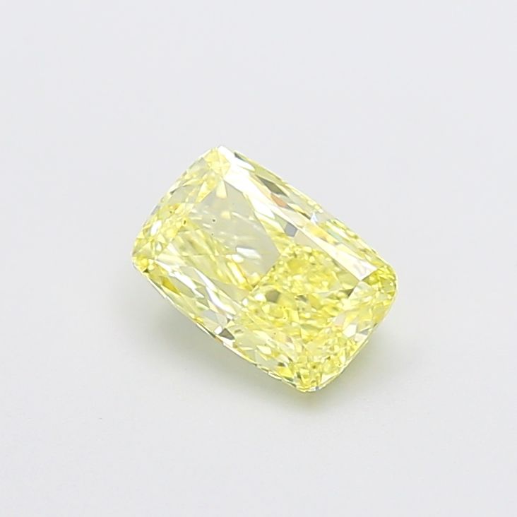 1.23 CT Fancy Intense Yellow CUSHION MODIFIED