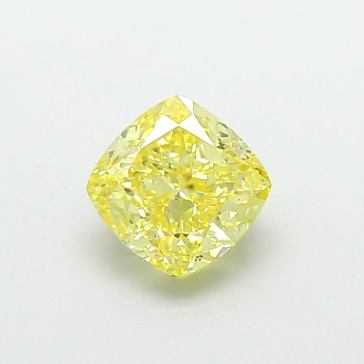 1.04 CT Fancy Intense Yellow CUSHION MODIFIED