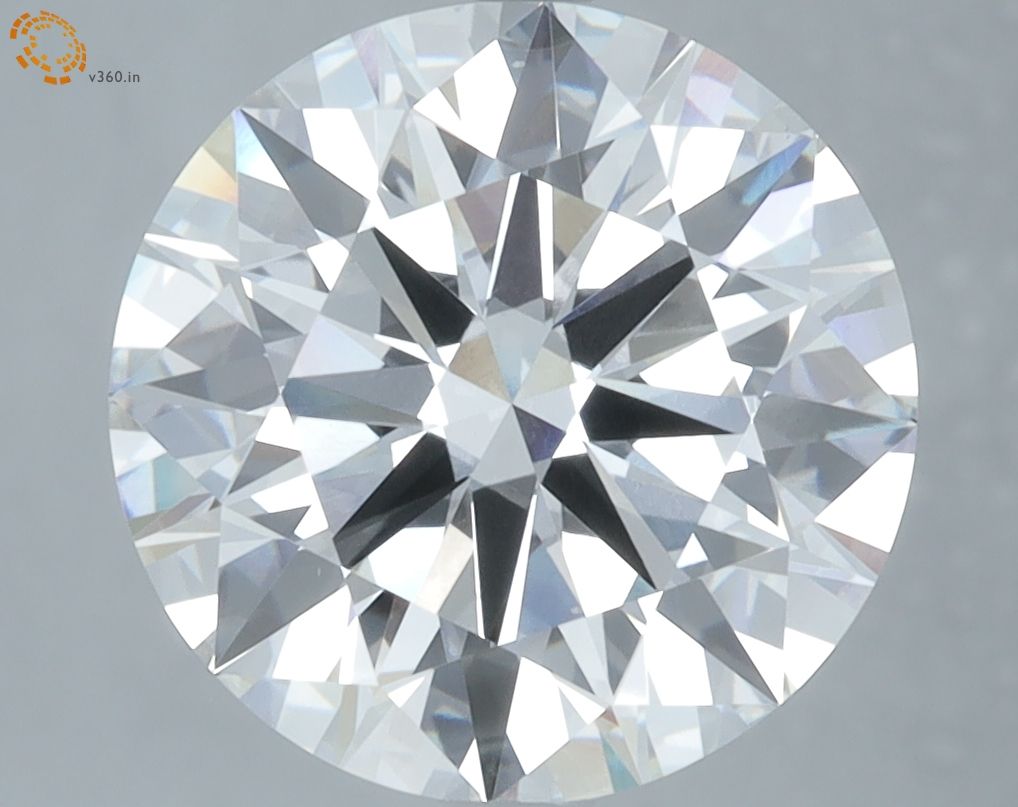 5.02 ct. round Lab Grown Diamond front image