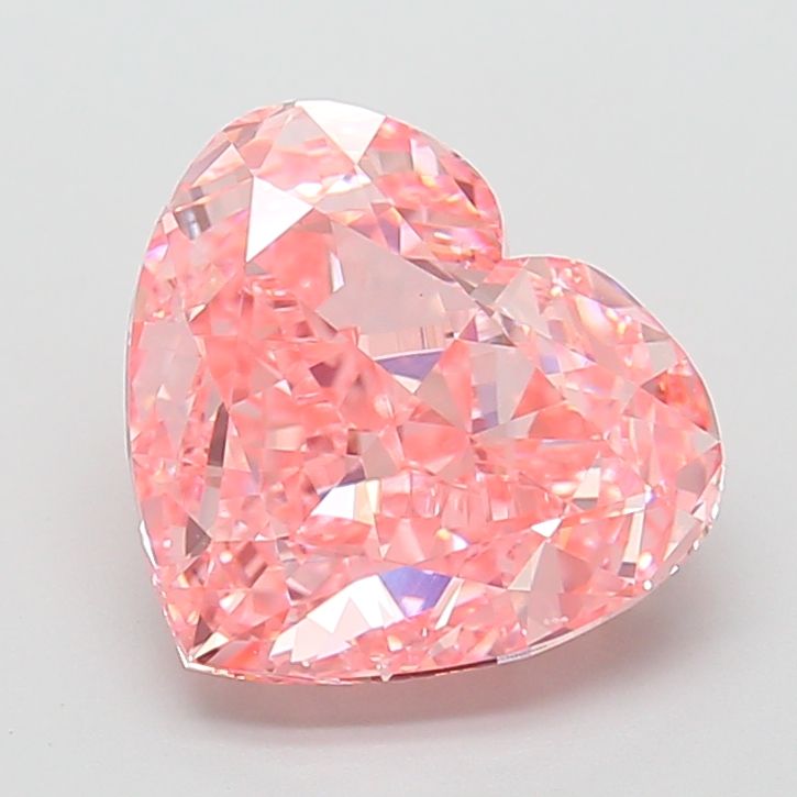 5.05 ct. heart Lab Grown Diamond front image