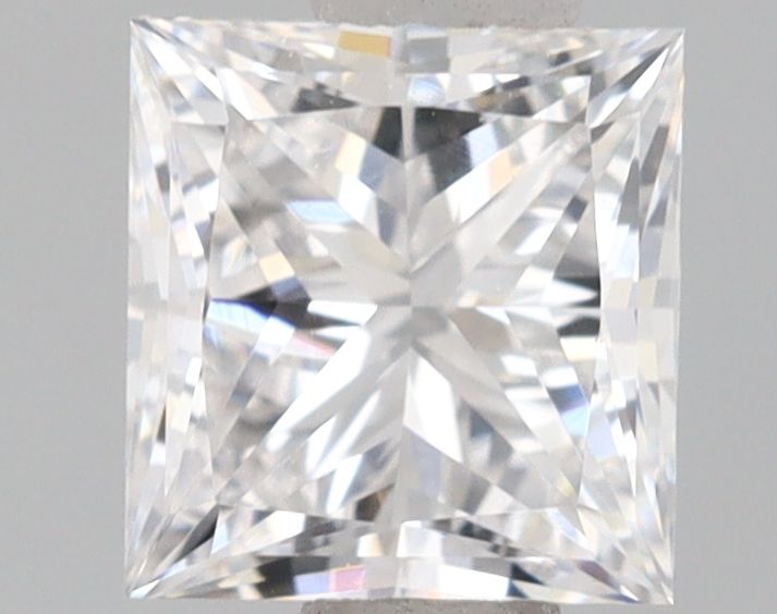 0.73 ct lab-grown Princess Diamond