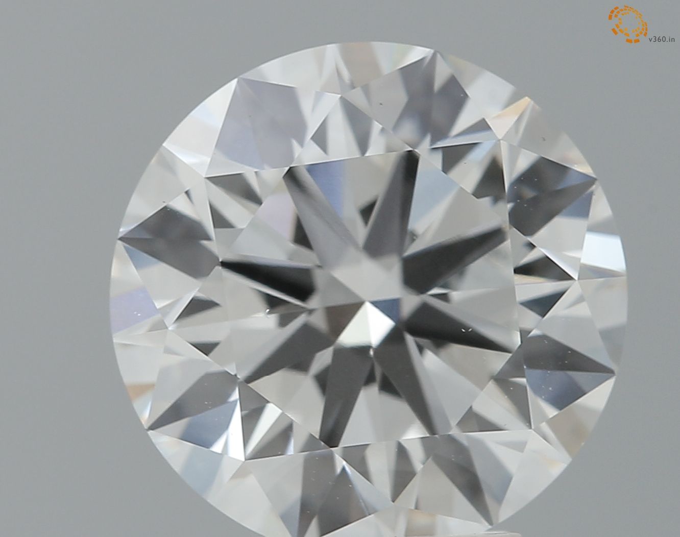 4.70 ct. round Lab Grown Diamond front image