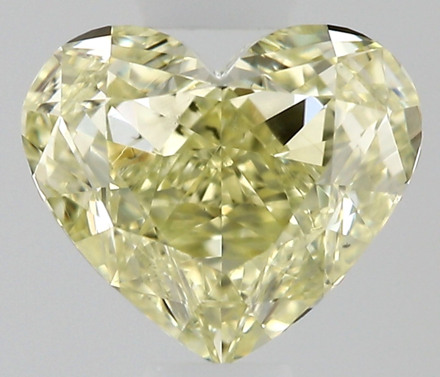 Diament 0.51 ct Fancy Light Yellow/VS2