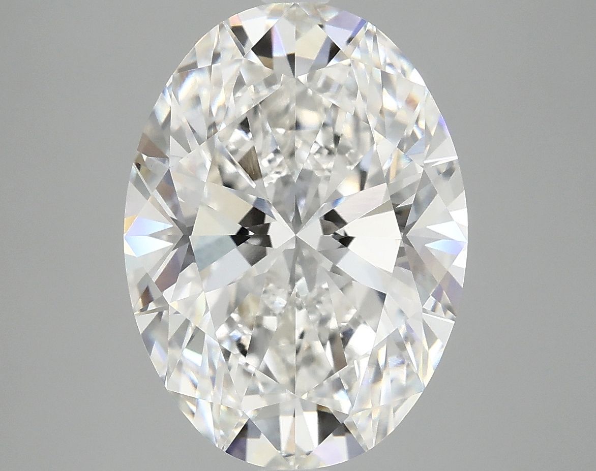 5.05 ct. oval Lab Grown Diamond front image