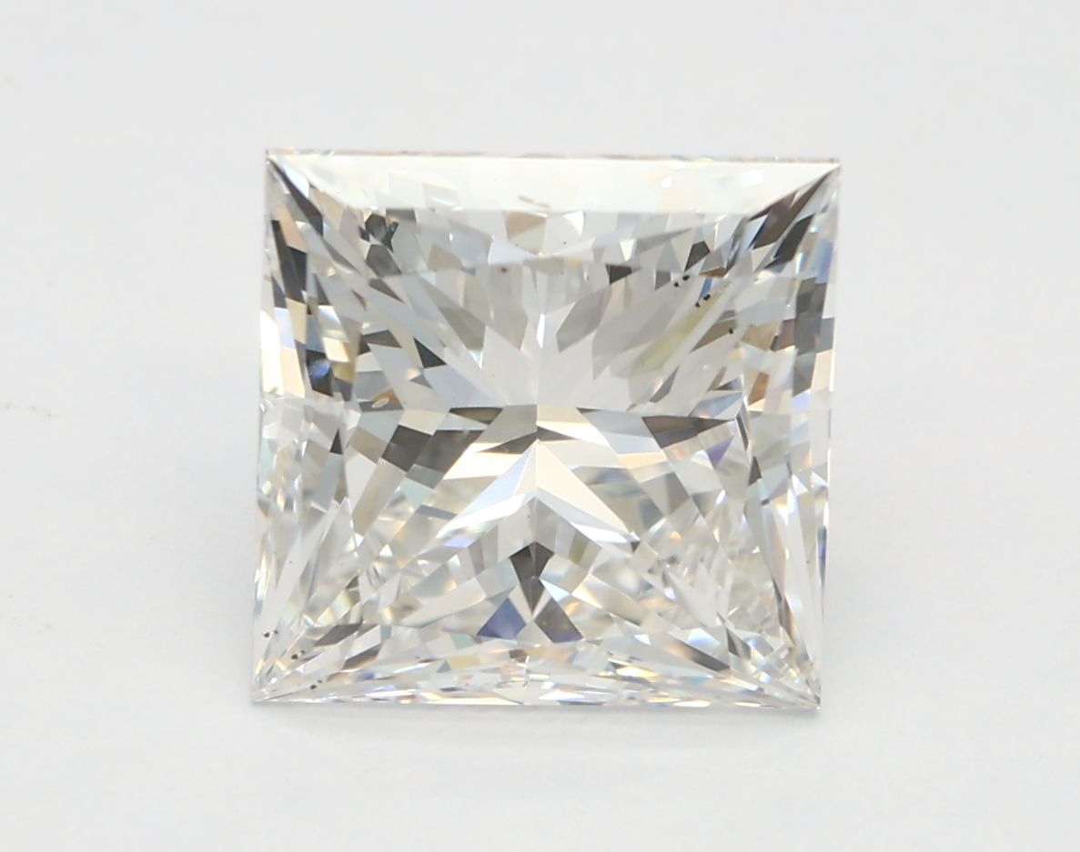 3.20 ct. princess Lab Grown Diamond front image