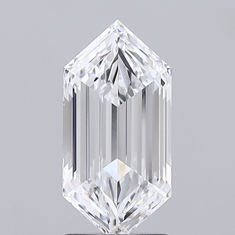 1.75 ct lab-grown Hexagonal Diamond