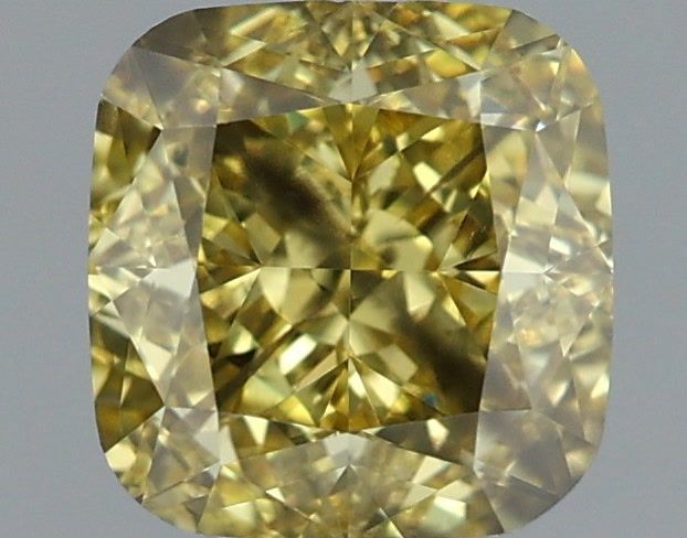 Diament 1.57 ct Fancy Deep Brownish Greenish Yellow/SI2
