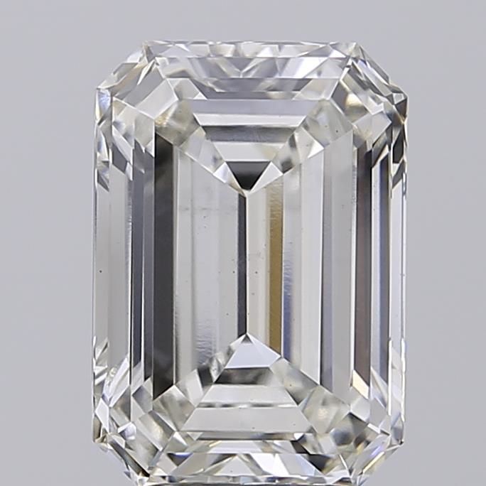4.09 ct. emerald Lab Grown Diamond front image