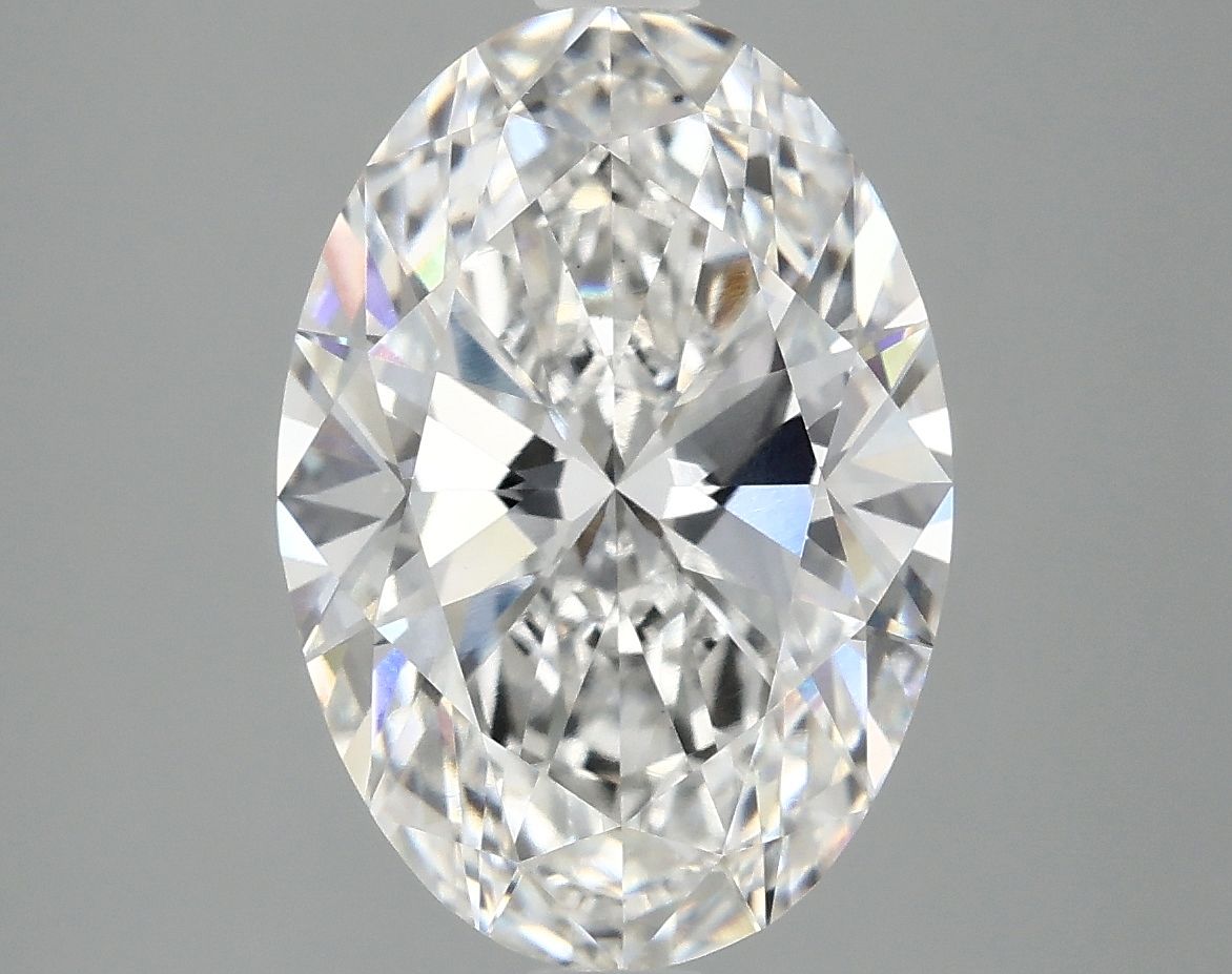 4.10 ct. oval Lab Grown Diamond front image