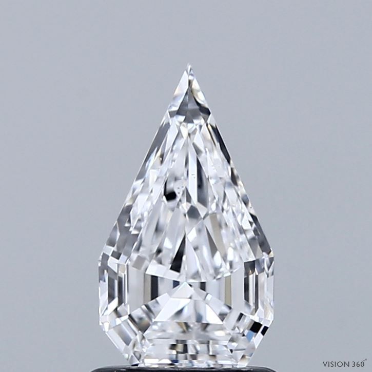 1.01 ct lab-grown Shield Diamond
