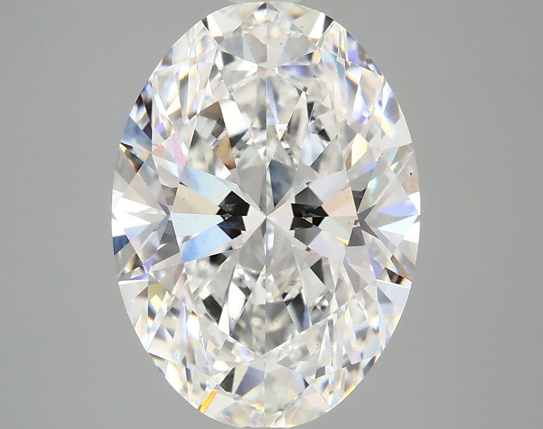 4.06 ct. oval Lab Grown Diamond front image