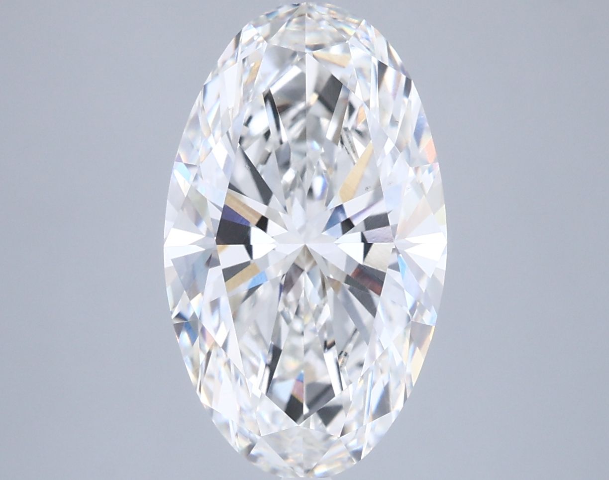 4.02 ct. oval Lab Grown Diamond front image