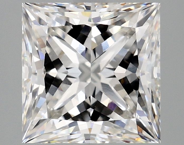 3.08 ct. princess Lab Grown Diamond front image