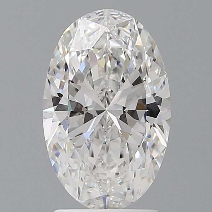 2.51 ct. oval Lab Grown Diamond front image