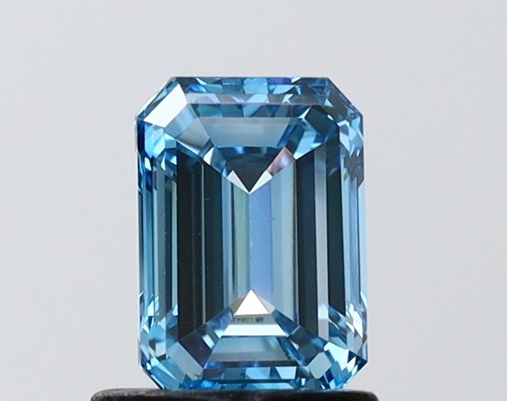 1.02 CT Fancy Vivid Blue EMERALD