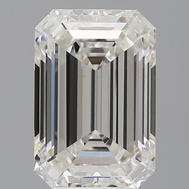 4.10 ct. emerald Lab Grown Diamond front image