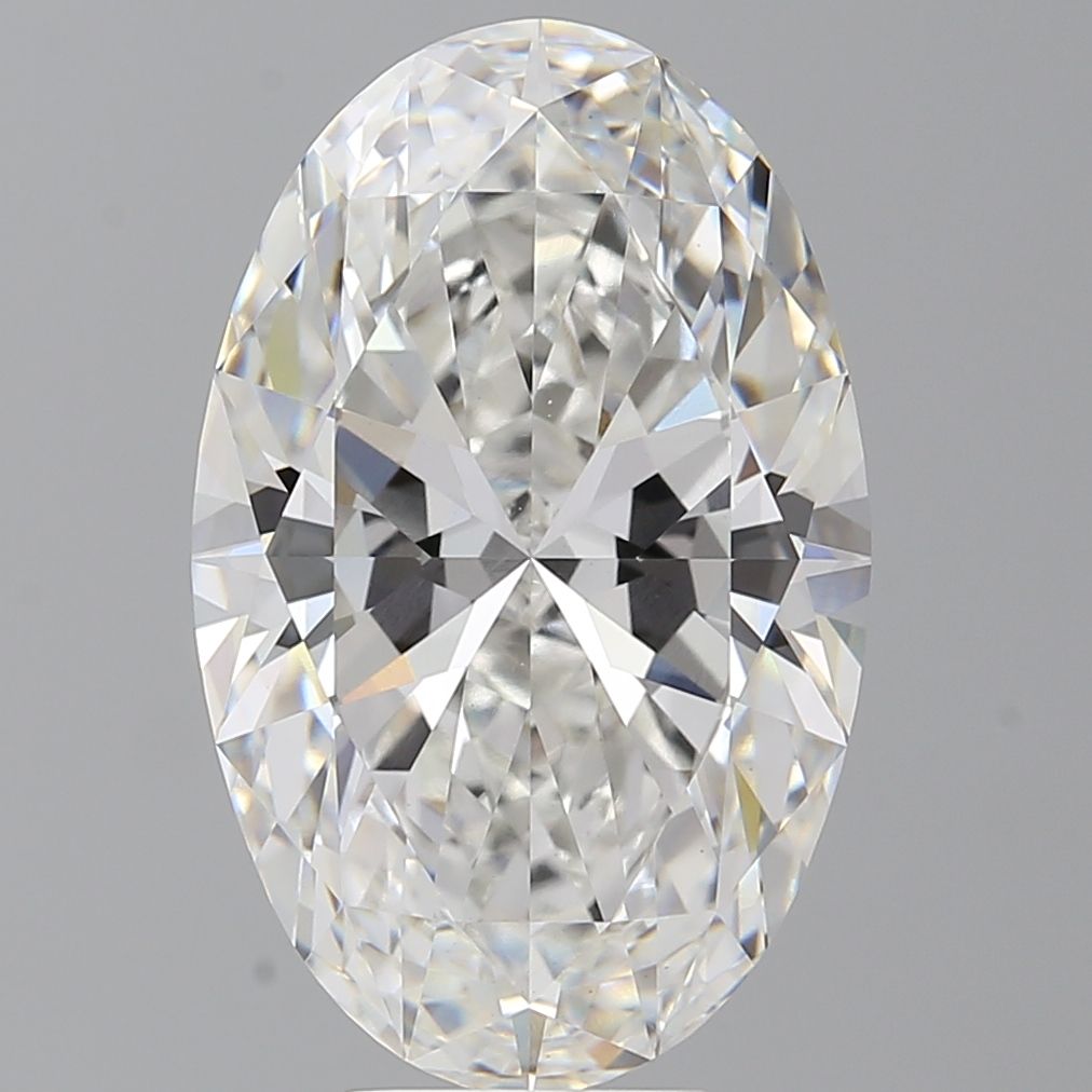 8.10 ct. oval Lab Grown Diamond front image