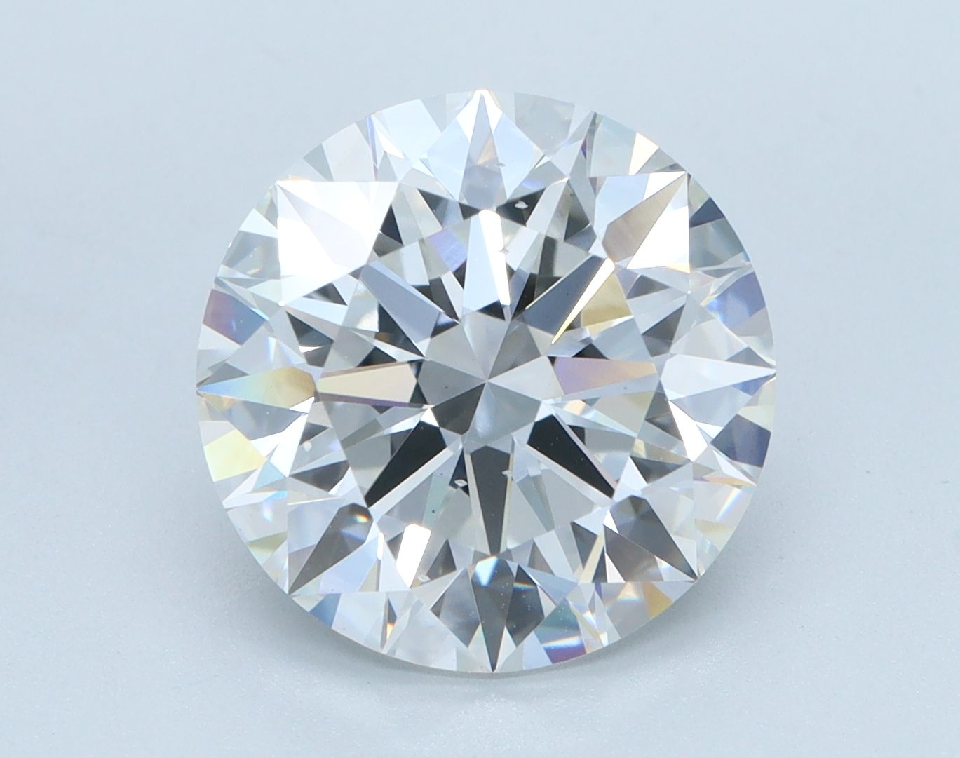 4.09 ct. round Lab Grown Diamond front image