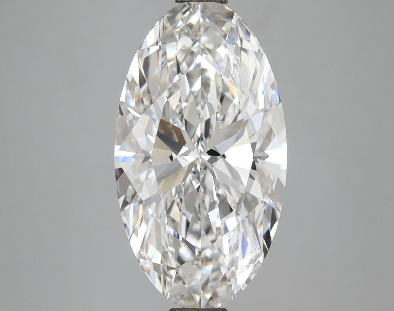 3.87 ct. oval Lab Grown Diamond front image
