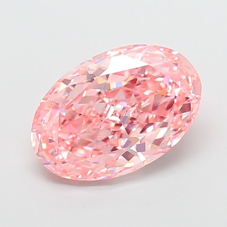 3.70 ct. oval Lab Grown Diamond front image