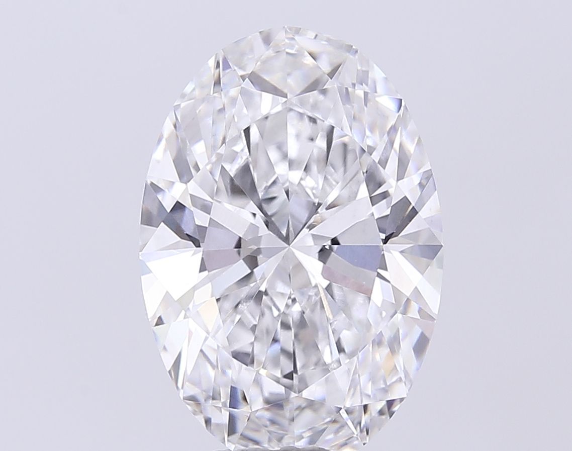 7.41 ct. oval Lab Grown Diamond front image