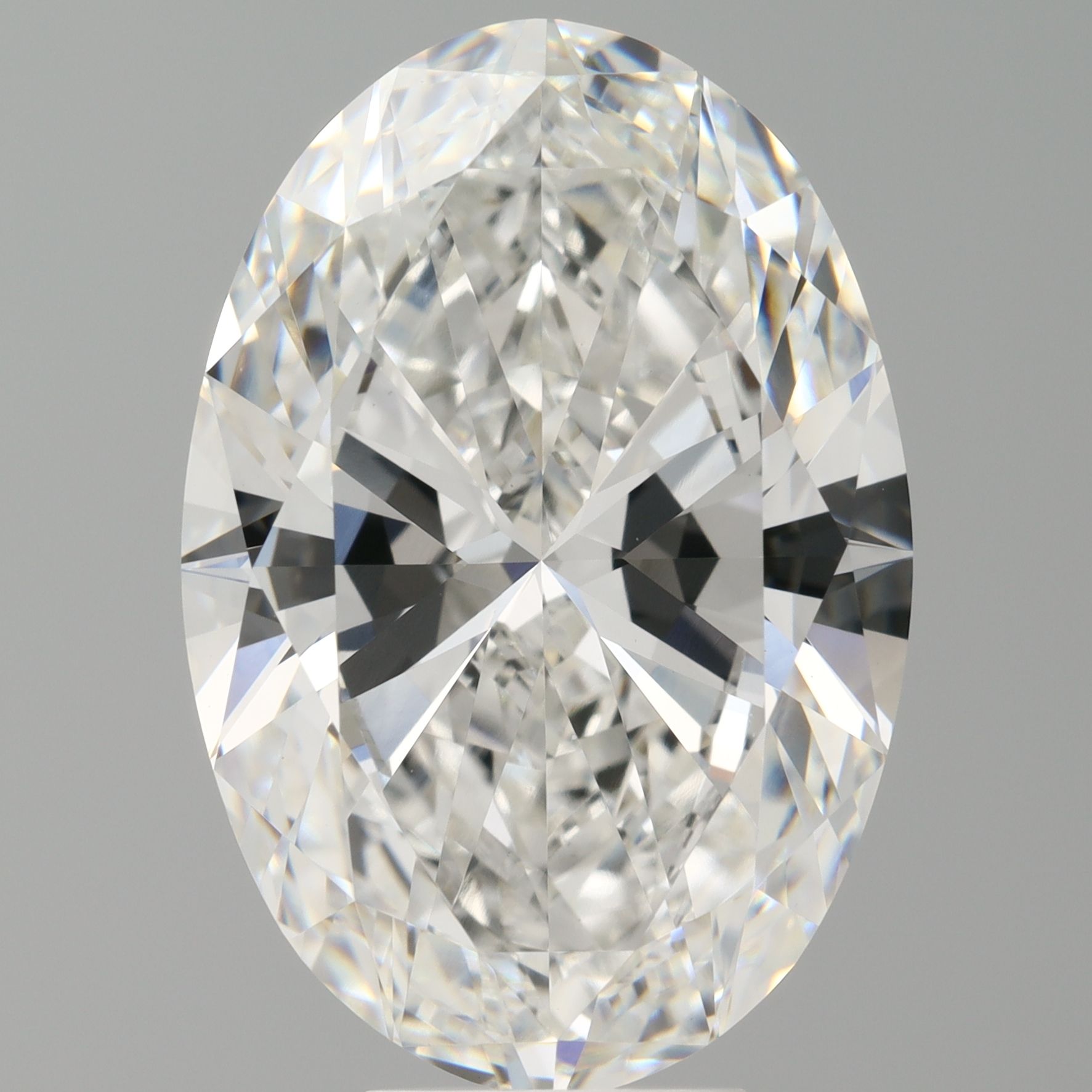8.03 ct. oval Lab Grown Diamond front image