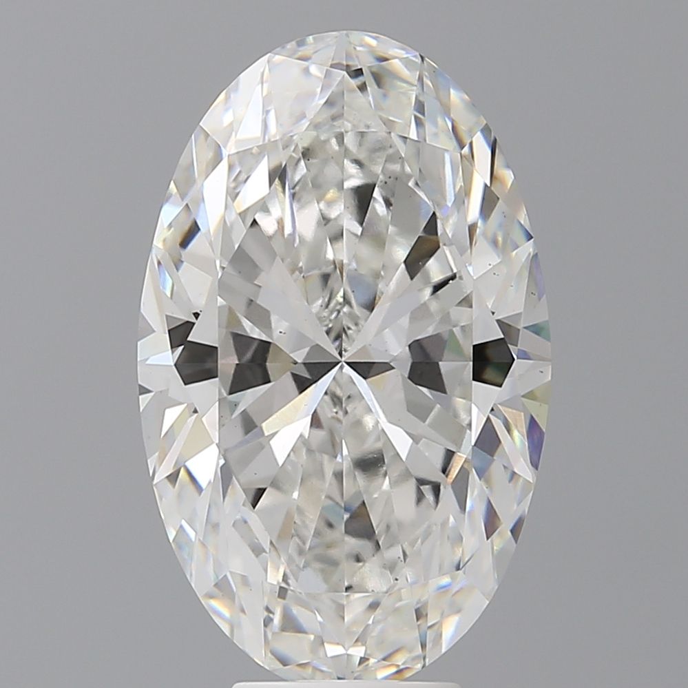 7.57 ct. oval Lab Grown Diamond front image