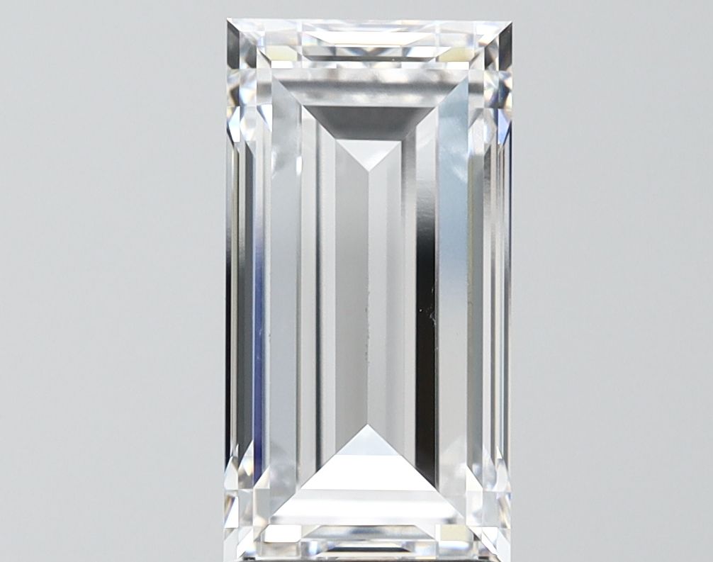 3.04 ct lab-grown Baguette Diamond