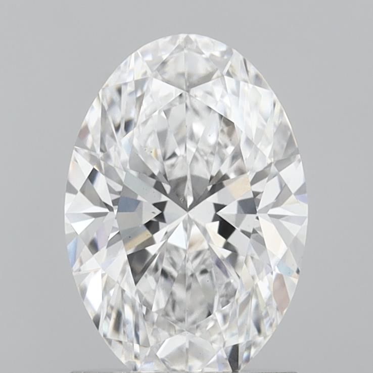 1.53 ct. oval Lab Grown Diamond front image