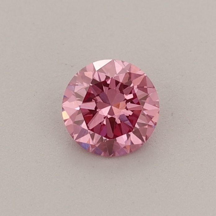 0.32 CT Fancy Vivid Pink ROUND