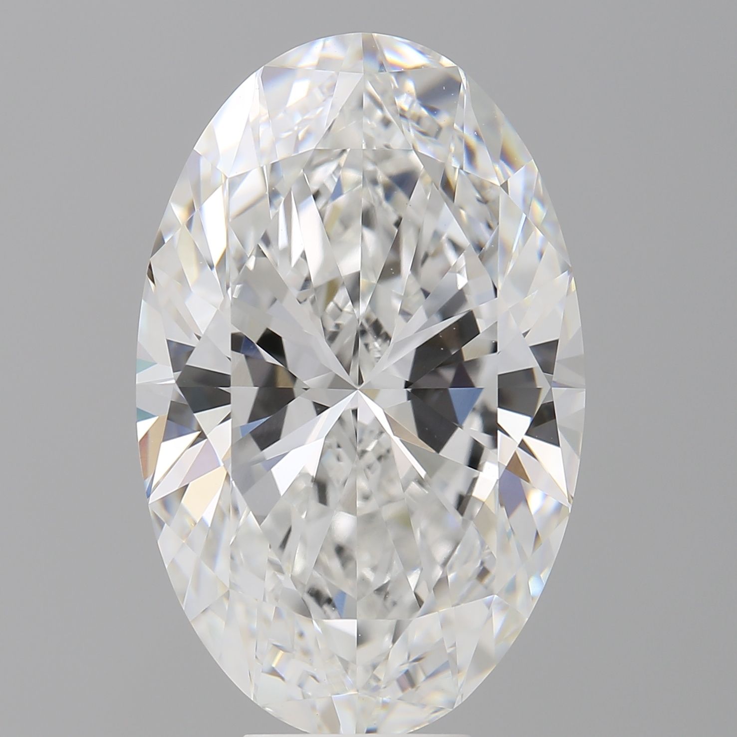 10.02 ct. oval Lab Grown Diamond front image